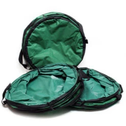 Sacco Raccogli Foglie Rotondo 100 L 3x Sacchi Da Giardino Sacco Raccoglierba Ripiegabile Cesto -Pulizia Del Giardino 10392095 2