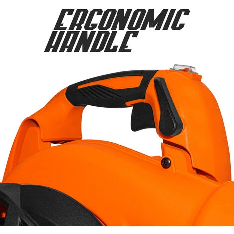 NIUP 26 - Soffiatore Aspiratore 26cc Trituratore Di Foglie. Soffiatore 3in1 Con Sacca Di Raccolta Da 40L. Motore A Scoppio Da 26cc 2 Tempi Euro V 7500 Rmp 6 NIUP 26 - Soffiatore Aspiratore 26cc Trituratore Di Foglie. Soffiatore 3in1 Con Sacca Di Raccolta Da 40L. Motore A Scoppio Da 26cc 2 Tempi Euro V 7500 Rmp - immagine 4