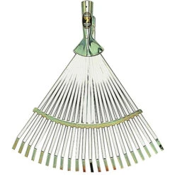 Scopa Regolabile A Ventaglio Zincata Per Giardino