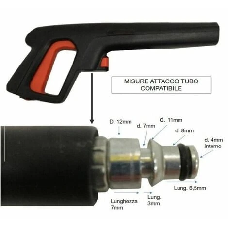 Black&decker Pistola Idropulitrice Accessori Ricambi Ricambio Originali 41892 5 Black&decker Pistola Idropulitrice Accessori Ricambi Ricambio Originali 41892 - immagine 3