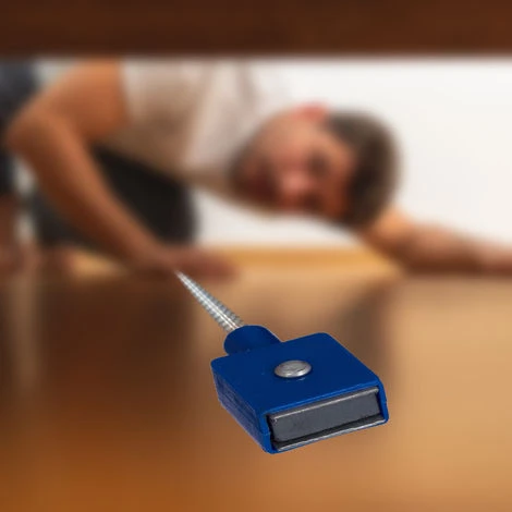 4x Pinze Prensili, Raccogli Oggetti Con Magnete, Prenditutto Allungabile, Piegehvole, 600 Mm, Argento 7 4x Pinze Prensili, Raccogli Oggetti Con Magnete, Prenditutto Allungabile, Piegehvole, 600 Mm, Argento - immagine 5