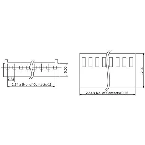 Connettore Con Cavo Econ Connect Totale Poli 6 Passo: 2.54 Mm PS6 1 Pz. 5 Connettore Con Cavo Econ Connect Totale Poli 6 Passo: 2.54 Mm PS6 1 Pz. - immagine 3