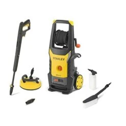 STANLEY Idropulitrice Ad Alta Pressione Con Patio Cleaner Deluxe E Spazzola Fissa SXPW22PE (2200 W, 150 Bar, 440 L/h)