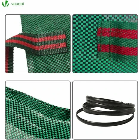 VOUNOT 272L Sacchi Da Giardinaggio Professionali, Sacco Per Rifiuti Da Giardino, Set Di 3 4 VOUNOT 272L Sacchi Da Giardinaggio Professionali, Sacco Per Rifiuti Da Giardino, Set Di 3 - immagine 2