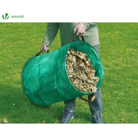 VOUNOT 272L Sacchi Da Giardinaggio Professionali, Sacco Per Rifiuti Da Giardino, Set Di 3 7 VOUNOT 272L Sacchi Da Giardinaggio Professionali, Sacco Per Rifiuti Da Giardino, Set Di 3 - immagine 5