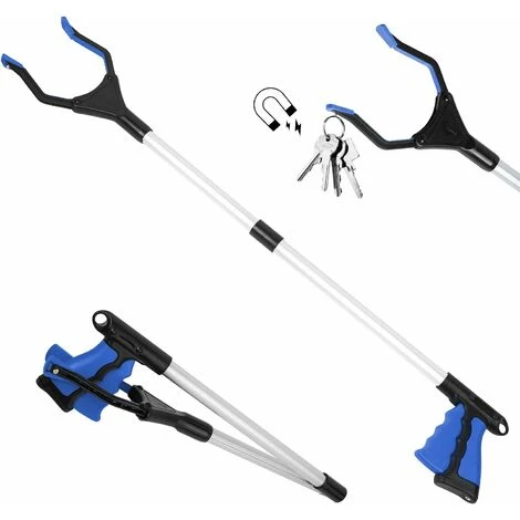 Pinza, Pinza Pieghevole In Alluminio Da 82 Cm Con Pinza Rotante In Gomma, Pinza Per Anziani Pieghevole Prolunga Braccio Lungo Per Lettiera / Raccogli Rifiuti, Pinza Manuale Per Presa Immondizia Da Gia 3 Pinza, Pinza Pieghevole In Alluminio Da 82 Cm Con Pinza Rotante In Gomma, Pinza Per Anziani Pieghevole Prolunga Braccio Lungo Per Lettiera / Raccogli Rifiuti, Pinza Manuale Per Presa Immondizia Da Gia