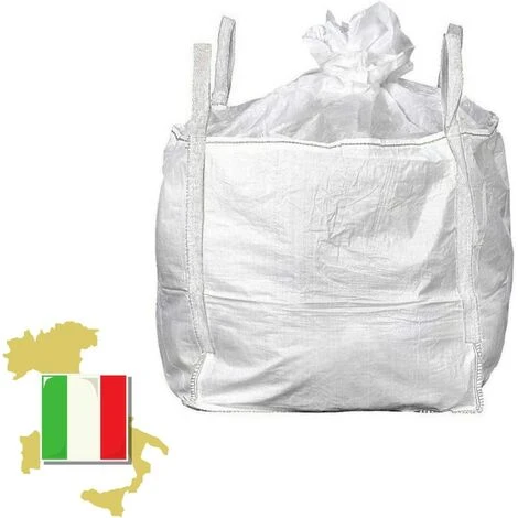 Viceree Big Bag Sacchi Trasporto Stoccaggio E Smaltimento Materiali Giardino Legna Sabbia Macerie Rifiuti Sacco In Tessuto In Polipropilene Omologato Di Alta Qualità Made In Italy- 1 Big Bag Da 90x90x 5 Viceree Big Bag Sacchi Trasporto Stoccaggio E Smaltimento Materiali Giardino Legna Sabbia Macerie Rifiuti Sacco In Tessuto In Polipropilene Omologato Di Alta Qualità Made In Italy- 1 Big Bag Da 90x90x - immagine 3