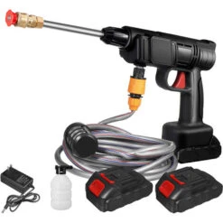 24V 2000mah Idropulitrice A Batteria Ad Alta Pressione Pistola Portatile Cordless Per Autolavaggio