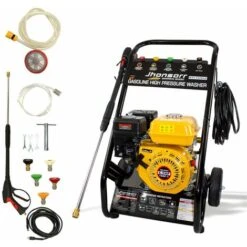 Idropulitrice A Scoppio Pulizia Tetto Pietra Veicolo Compatto 6,5 Cv 200 Bar