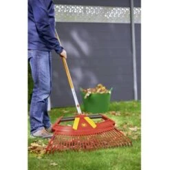 Wolf-Garten Rastrello 71AAA045650 4IN1 760 Mm Wolf Combisystem Multi-Star -Pulizia Del Giardino 57205648 4