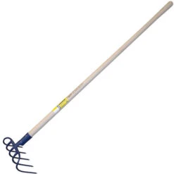 Gancio Letame 5 Denti Presa Rovesciata Manico Mela 135 Outils Perrin