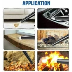 Soffiatore D'aria Per Foglie Palmare Con 2 Batterie Aspiratore Elettrico A Batteria -Pulizia Del Giardino 60639018 4