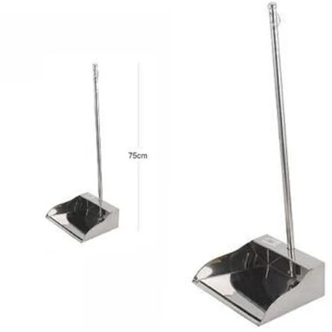 Trade Shop - Paletta In Metallo Zincato 30x25cm H75 Con Manico Alzapattume Spessore 1mm 3 Trade Shop - Paletta In Metallo Zincato 30x25cm H75 Con Manico Alzapattume Spessore 1mm