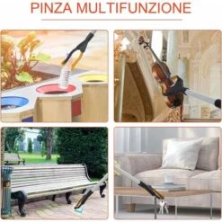 Strumenti Di Spazzamento, 82 Strumenti Di Presa Morsetto Di Prolunga Pieghevole Con Punte Magnetiche Per Anziani, Disabili, Raccolta Rifiuti, Rifiuti Da Cortile (arancione) -Pulizia Del Giardino 66562291 3