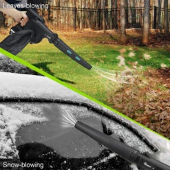 880W 2 In 1 Soffiatore Di Foglie Da Giardino Senza Fili Con 2 Batterie Soffiatore Aspiratore Elettrico Per Foglie Neve Polvere Leggera 9 880W 2 In 1 Soffiatore Di Foglie Da Giardino Senza Fili Con 2 Batterie Soffiatore Aspiratore Elettrico Per Foglie Neve Polvere Leggera -Pulizia Del Giardino 69113303 3