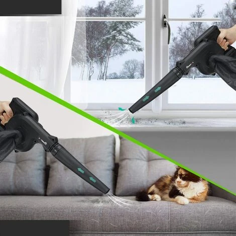 880W 2 In 1 Soffiatore Di Foglie Da Giardino Senza Fili Soffiatore Aspiratore Elettrico Per Foglie Neve Polvere Leggera Senza Batteria 6 880W 2 In 1 Soffiatore Di Foglie Da Giardino Senza Fili Soffiatore Aspiratore Elettrico Per Foglie Neve Polvere Leggera Senza Batteria - immagine 4