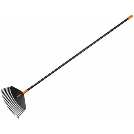 Fiskars Scopa Per Foglie Solid M Rastrello Denti Resistenti Flessibili + Manico 3 Fiskars Scopa Per Foglie Solid M Rastrello Denti Resistenti Flessibili + Manico