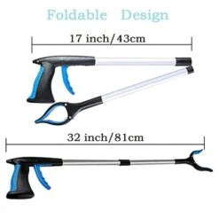 Strumento Di Presa, Raccoglitore Di Rifiuti Leggero E Maneggevole Extra Lungo Per La Raccolta Dei Rifiuti, Raccoglitore (blu ， 81 Cm) -Pulizia Del Giardino 71079948 3