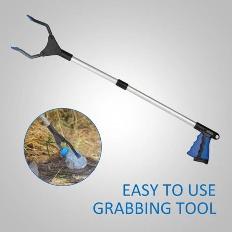 ZOLGINAH Strumenti Di Ripulitura, Morsetto Da 82 Cm Per Anziani, Extra Lungo, Leggero E Conveniente, Per Raccogliere Immondizia, Raccolta Rifiuti, Rifiuti Da Cortile 6 ZOLGINAH Strumenti Di Ripulitura, Morsetto Da 82 Cm Per Anziani, Extra Lungo, Leggero E Conveniente, Per Raccogliere Immondizia, Raccolta Rifiuti, Rifiuti Da Cortile - immagine 4
