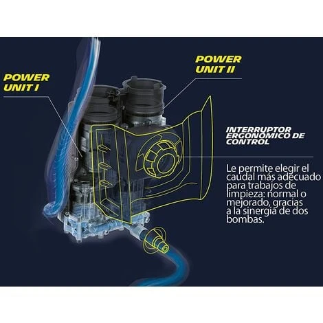 Idropulitrice Ad Alta Pressione MICHELIN MPX25DTS (2500 W, Pressione 150 Bar, Portata 810 L/h) Con Dualtech System 6 Idropulitrice Ad Alta Pressione MICHELIN MPX25DTS (2500 W, Pressione 150 Bar, Portata 810 L/h) Con Dualtech System - immagine 4