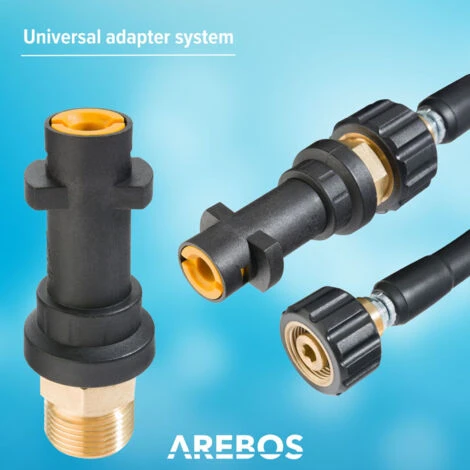 AREBOS Tubo Per La Pulizia Di Grondaie Pompa Flessibile 15m 160 Bar 6 AREBOS Tubo Per La Pulizia Di Grondaie Pompa Flessibile 15m 160 Bar - immagine 4