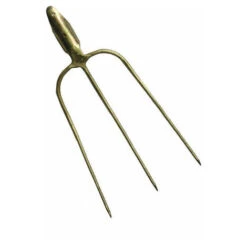Forcale 3 Denti Per Fieno In Acciaio Senza Manico Forca Tridente