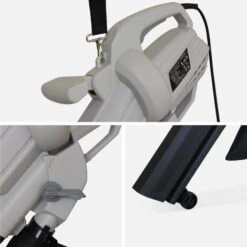 VOLTR Aspiratore, Soffiatore E Trituratore 3000W - Utensili Elettrici -Pulizia Del Giardino 93853927 4