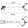 Morsetto Per Afferrare Oggetti 89 Cm. 1 Morsetto Per Afferrare Oggetti 89 Cm. -Pulizia Del Giardino 94814692 1