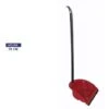 Trade Shop - Pala Paletta In Plastica Alzasporco Con Manico Fisso Con Gomma Pulire Casa Rossa -Pulizia Del Giardino 95096812 1