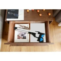 Morsetto Di Estensione Pieghevole Da 81 Cm, Strumento Di Aiuto Per Disabili In Alluminio Con Morsetto In Gomma Rotante, Estensione Del Braccio Lungo Per Raccoglitrice Di Rifiuti - Blu 11 Morsetto Di Estensione Pieghevole Da 81 Cm, Strumento Di Aiuto Per Disabili In Alluminio Con Morsetto In Gomma Rotante, Estensione Del Braccio Lungo Per Raccoglitrice Di Rifiuti - Blu -Pulizia Del Giardino 97072010 5