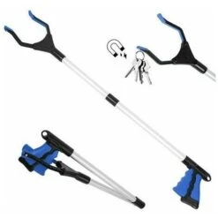 Estensione Lunga Pieghevole Del Braccio Per Immondizia/lettiera, Morsetto Di Gomma, Morsetto Anziano Del Giardino