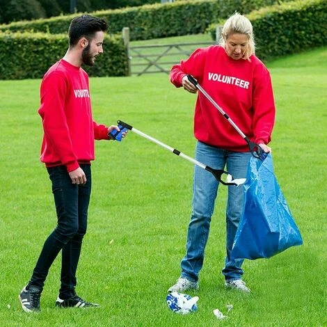 Strumenti Di Raccolta, Asta Telescopica, Netturbino, Extra Lungo, Raccolta Rifiuti, Rifiuti Da Giardino, Utensili Manuali Per Disabili, Netturbino 6 Strumenti Di Raccolta, Asta Telescopica, Netturbino, Extra Lungo, Raccolta Rifiuti, Rifiuti Da Giardino, Utensili Manuali Per Disabili, Netturbino - immagine 4