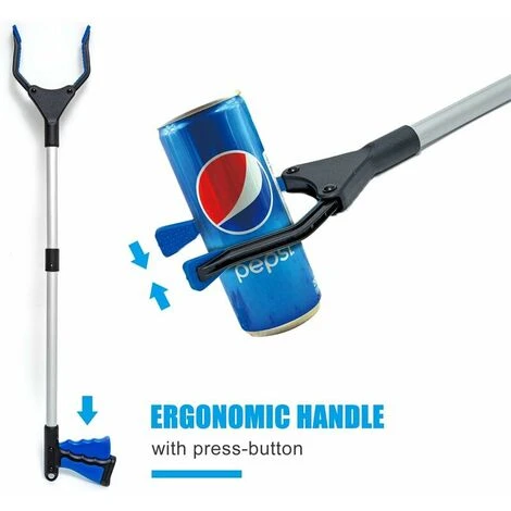 Pinza Per Immondizia 32" Pinza Telescopica Magnete Telescopico Pieghevole Pinza Estensibile Pinza Per Immondizia Pinza In Gomma Healthcare Reach Pieghevole... 6 Pinza Per Immondizia 32" Pinza Telescopica Magnete Telescopico Pieghevole Pinza Estensibile Pinza Per Immondizia Pinza In Gomma Healthcare Reach Pieghevole... - immagine 4