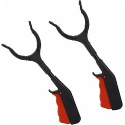 Handi Reacher Pinza Raccogli Immondizia Trappole Per Topi Pinze Per Immondizia Sanificazione Pinze Per Immondizia Pinze Portatili Per Raccolta Rifiuti Domestici, 2 Pezzi （30cm）